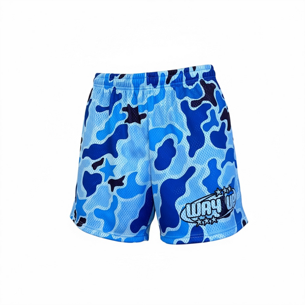 Mesh Camo Shorts