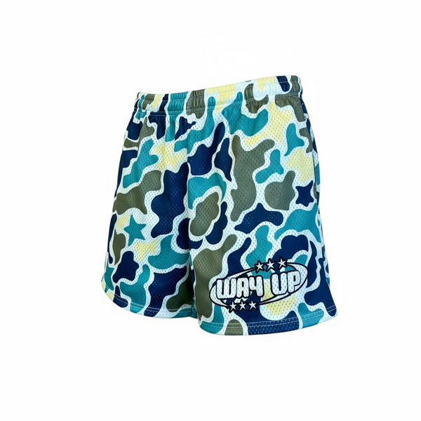 Mesh Camo Shorts