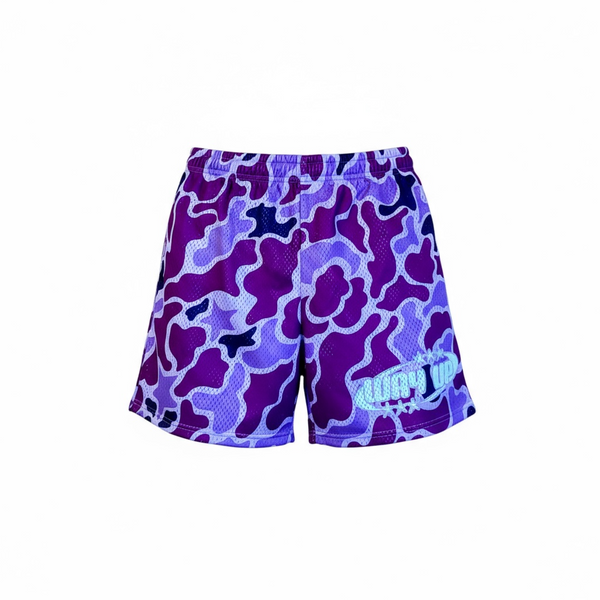 Mesh Camo Shorts